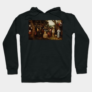 The Sermon of Saint John the Baptist by Pieter Bruegel the Elder Hoodie